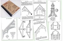Timber Framing How-To Book Plans 1908 Slick Chisel Mallet 450Pics 385Pg Log Home