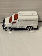 Ambulance white 2002 Mcdonalds Matchbox toy