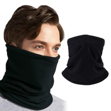 Winter Neck Warmers Fleece Gaiter Windproof Cuellos Cover Cold Weather Face Mask