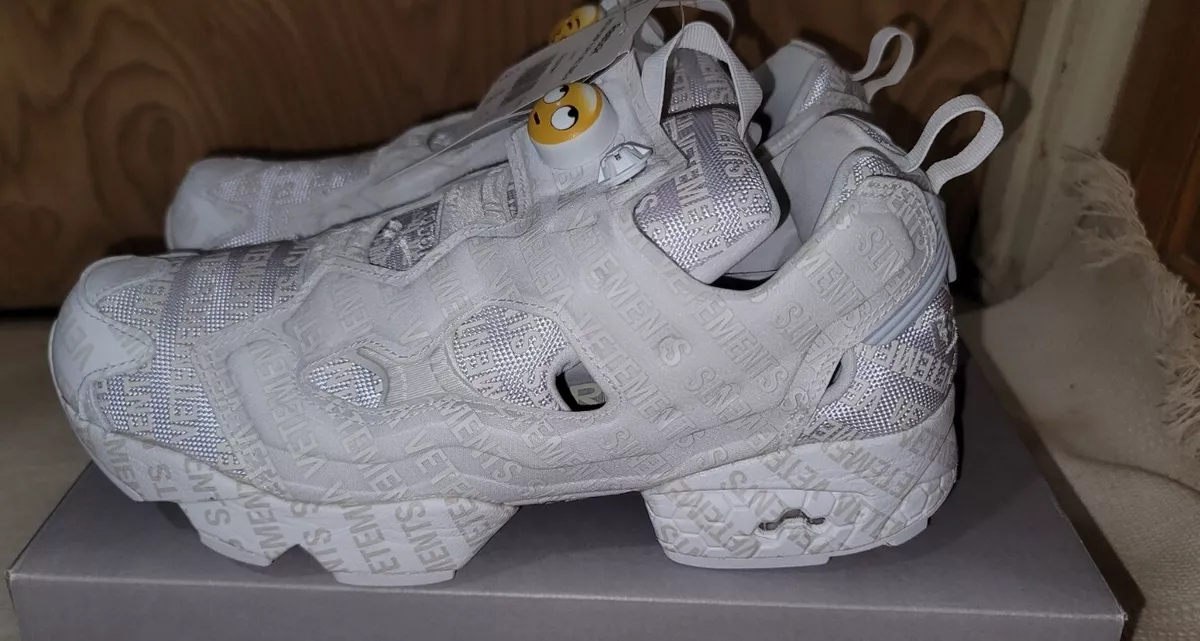 Reebok X Vetements EMOJI INSTA PUMP FURY Classic Unisex EUR42 US9 New | eBay