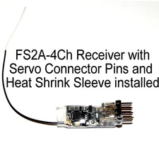 FS2A-4CH 2A Mini Rx 4 Ch PWM Output + telemetry for Flysky i6, i6X, i6S, GT5 Tx
