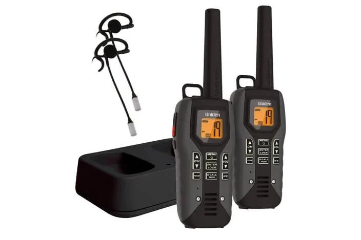 Uniden рация двусторонняя радиостанция комплект дальнего действия водонепроницаемая перезаряжаемая NOAA - Изображение 2 из 4