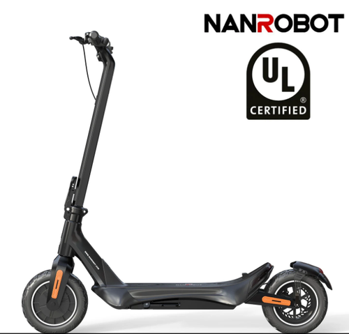 ALMOST BRAND NEW NANROBOT C1 ELECTRIC SCOOTER 48V 10.4A 500W BLACK