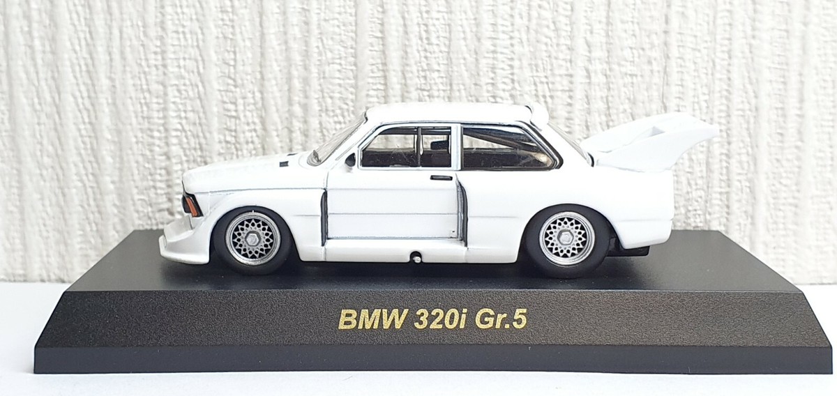 1/64 Kyosho BMW 320i Gr.5 WHITE 320 TURBO GROUP 5 diecast car