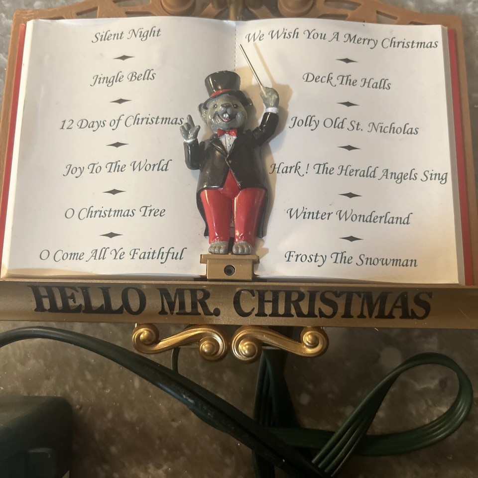 Hello Mr Christmas Maestro Mouse Presents The Lights And Sounds Of