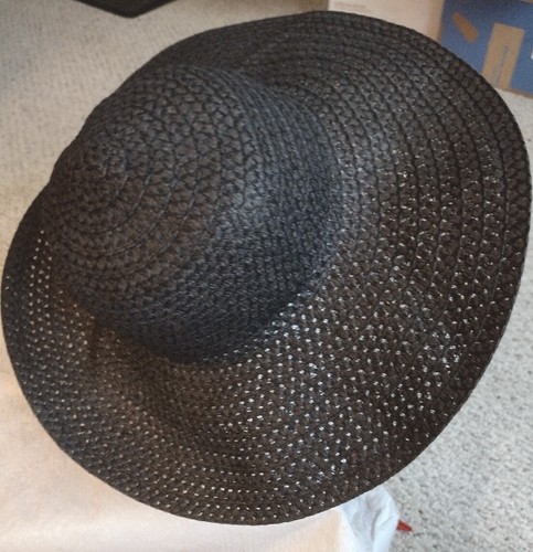 Cattani Baumwolle/Nylon gehäkelt schwarz Schlappmütze - Bild 6 von 8