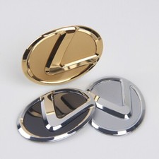 64mm 77mm Steering wheel cover emblem sticker for LEXUS GS200t IS ES CTLS NX GX