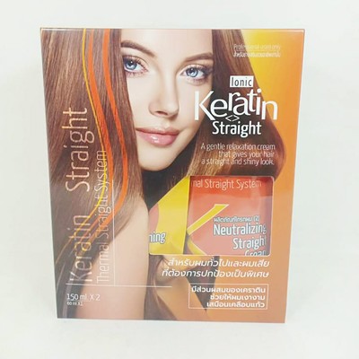 Keratin Hair Straightener Cream Straight Shine Soft No Damage All Hair Type Ebay