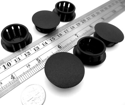 Hole Caps Plugs, Fits 1'' Round Hole, For 1/8'' Thick Material or Pole Pipe End
