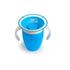 Munchkin Miracle 360 Trainer Cup, Purple/Blue, 7 Ounce, 2 Count