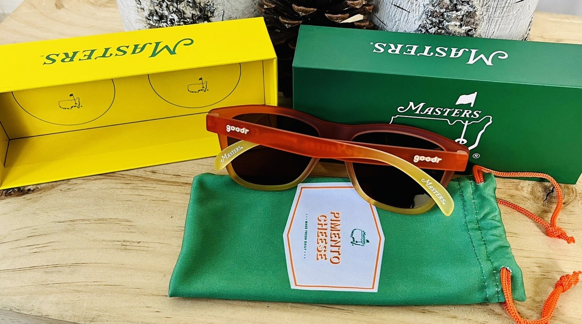 Goodr LIMITED SOLD OUT MASTERS Official Golf Pimento Cheese  display picture 3