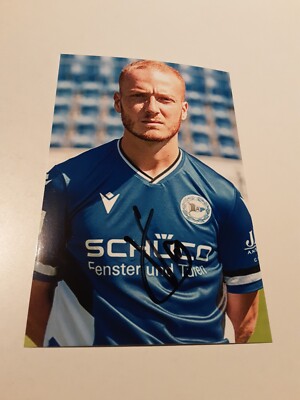 Signed Photo Sebastian Vasiliadis Arminia Bielefeld NEW 