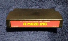 TI-99/4a Game Cartridge A-Maze-Ing Amazeing - Texas Instruments Tested