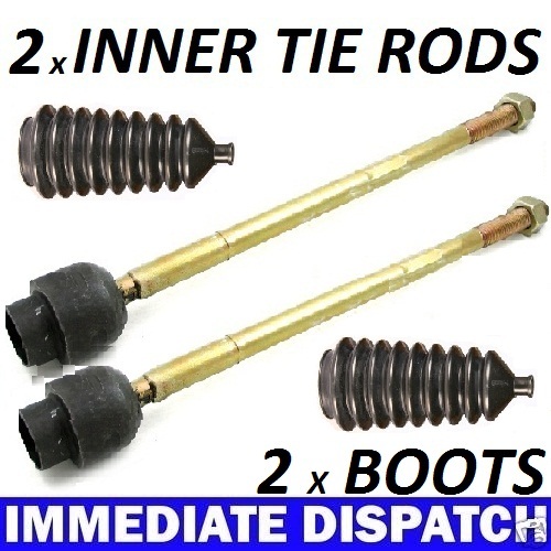 For Ford Focus mk1 199804 2 Inner Tie Rods 2 Boots steering rack end track rods eBay
