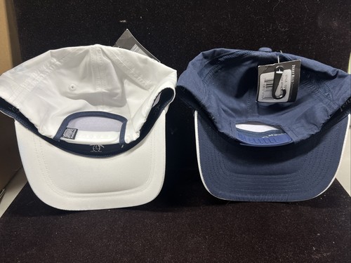 Original Penguin Men Ventilated/non Ventilated Golf Cap White/blue One Size NWOT - Picture 4 of 10