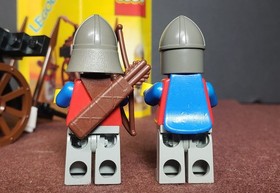 LEGO Vintage (1986) Castle- Lion Knights Set #6012 Siege Cart Complete w/ Instr