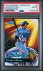 0362 Shohei Ohtani 2025 Bowman Chrome Mega Refractor Meteoric Rise PSA 8