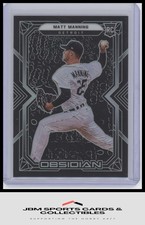 2022 Panini Chronicles #7 Matt Manning Obsidian
