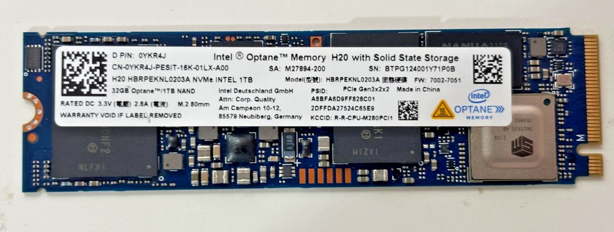 Intel NVMe NVMe SSD 1TB 初期化OK【MT0212-7】 Micron SSD 1TB M.2 2242