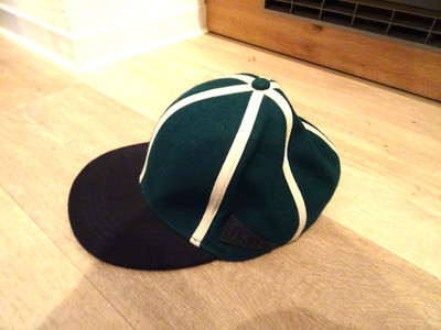 G-Star Base cap, XL (58), grüner Wollfilz, top wie NEU
