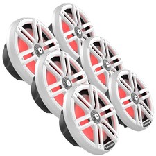 Rockford Fosgate M2-8 Marine 2-Way Speaker System, 8", White  SS Grilles