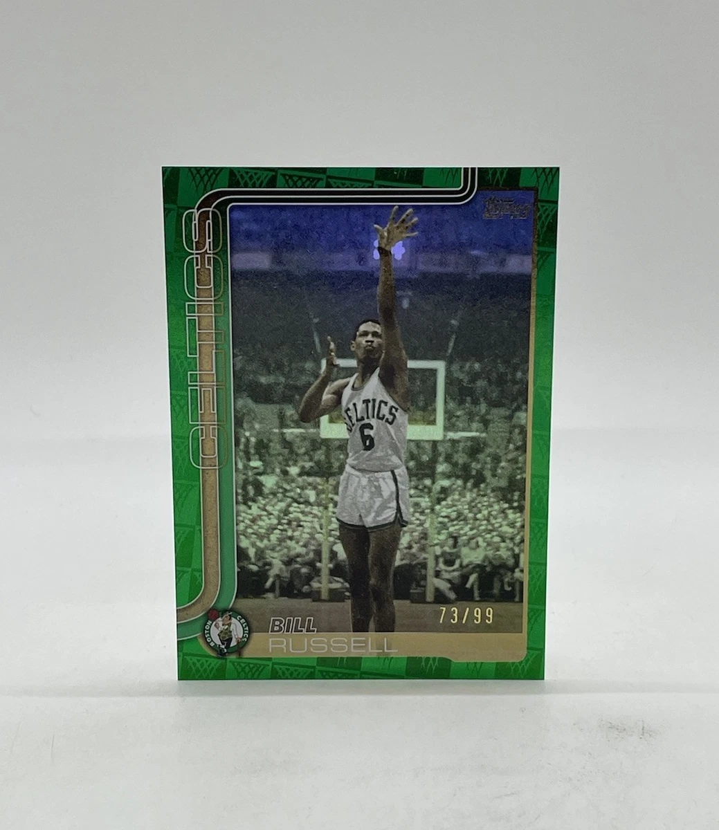 Topps Bill Russell Basketball Serial Numbered Sports Trading Cards