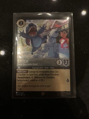 Stitch Disney Lorcana Promo LBM 2026 35/P3 DE11 Foil
