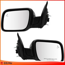 For 2016-2019 Ford Explorer Pair Heated Side View Mirrors Signal Puddle Bsm 9pin