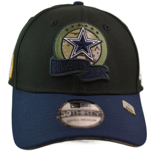 Dallas Cowboys New Era 39THIRTY NFL Salute to Service Small/Medium Flex Fit Hat - Picture 2 of 8