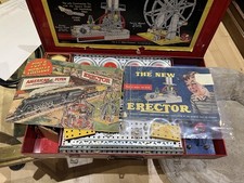 Vintage Erector Set 8 1/2 Giant Ferris Wheel. All Parts. Restored Condition