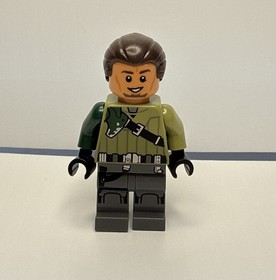Lego Star Wars Kanan Jarrus Minifigure 75053 75084 75141 Dark Brown Hair