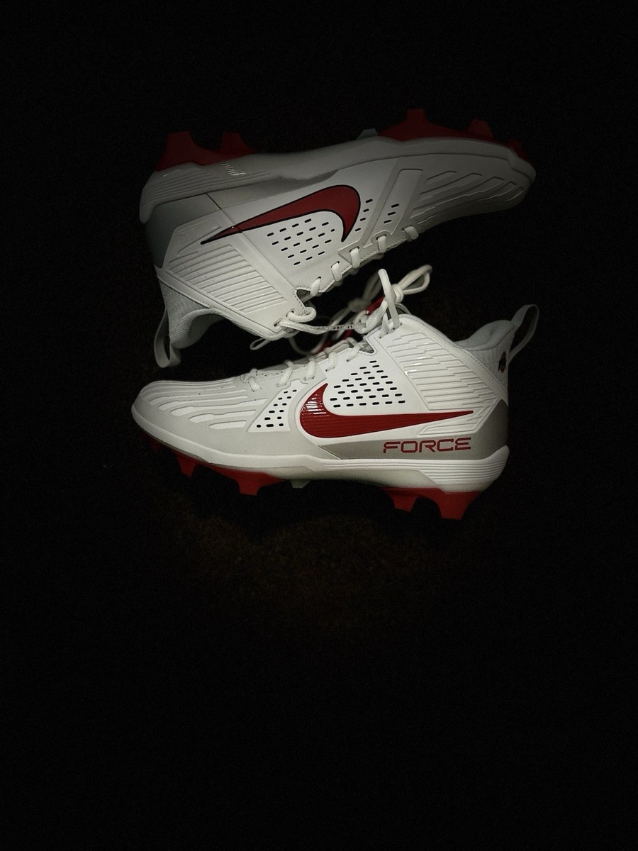 Nike Force Savage Pro 3 Ohio State PE Football Cleats FJ5748 