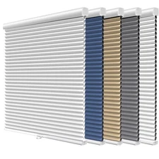 Cellular Shades Cordless, Honeycomb Blinds Light-Liltering 32x64 Thermal Insu...