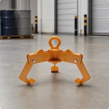 Lifting Clamp 750 Kg Capacity Three-Claw Oil Drum Lifting Clamp Heavy-Duty for