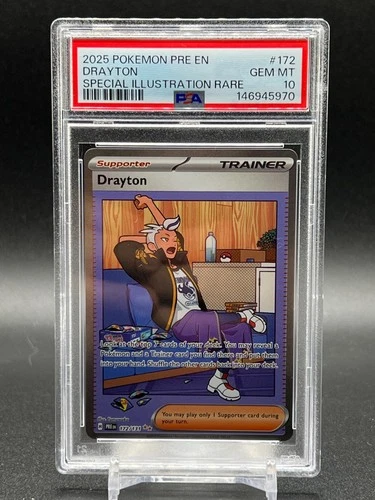 Drayton 172/131 Sv: Prismatic Evolutions Holo PSA 10 GEM MINT