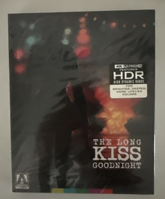 The Long Kiss Goodnight 4K UHD Limited Edition, Arrow, New, Sealed
