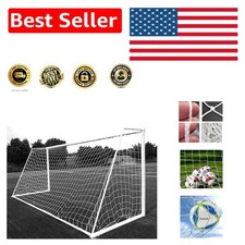 High Impact 24 x 8 Ft Polyethylene Soccer Goal Net - Not Including Posts