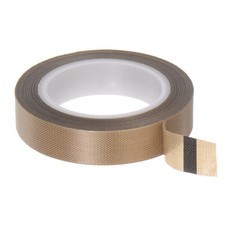 Fabric PTFE Tape 0.5"x33ft PTFE Adhesive Tape 0.13mm Thickness Brown