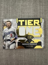 2025 Tier One Freddie Freeman LA Dodgers Tier One Relic Die-Cut /199  #T1RD-FF