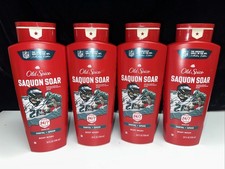 4 PACK-Old Spice SAQUON SOAR--Body Wash Limited Edition NFL Philadelphia Eagles
