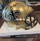 Ricky Williams New Orleans Saints Signed Mini Helmet SWAU COA