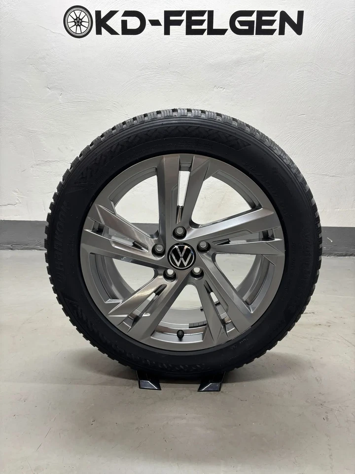 Original VW T-Roc 17 Zoll Winterräder Valencia Alufelgen neu 2GA601025AM Winter - Bild 4 von 4