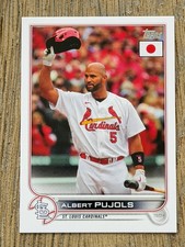 2022 Topps MLB Baseball Japan Edition - ALBERT PUJOLS #34 - CARDINALS - QTY