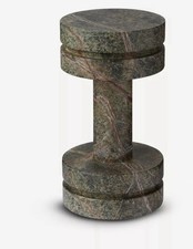 Tom Dixon Hantle 2,5 kg Waga Zestaw 2 szt. Zielony marmur leśny Bardzo rzadki Wyprzedany