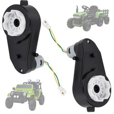 2Pcs Powered Wheels Motor 12V 40000RPM Kids Ride On Car Gearbox Motor Powered...
