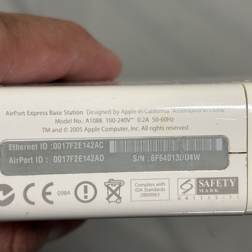 Stacja bazowa Apple AirPort Express A1088 UŻYWANA - Zdjęcie 4 z 7