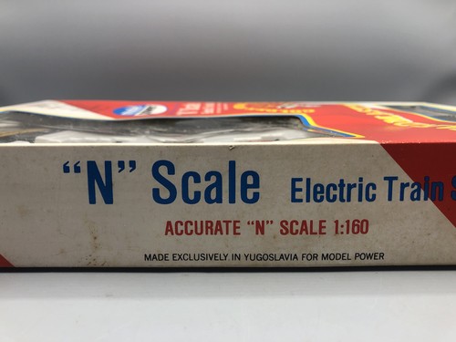 Model Power Yardmaster N Scale Golden Spike Electric Train Set #1181 Vintage - Picture 5 of 12