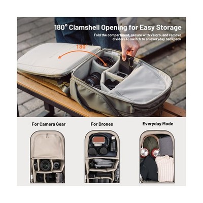 PGYTECH OneGo Lite Camera Backpack Water-Resistant DSLR/Mirrorless