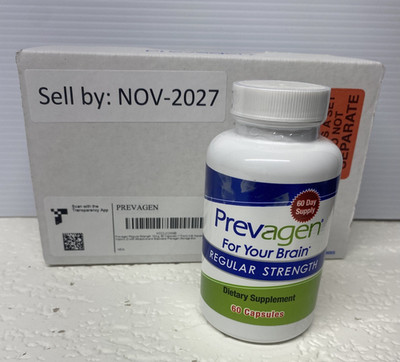 Prevagen Regular Strength Memory 60 Capsules Total FREE SHIPPING Sealed
