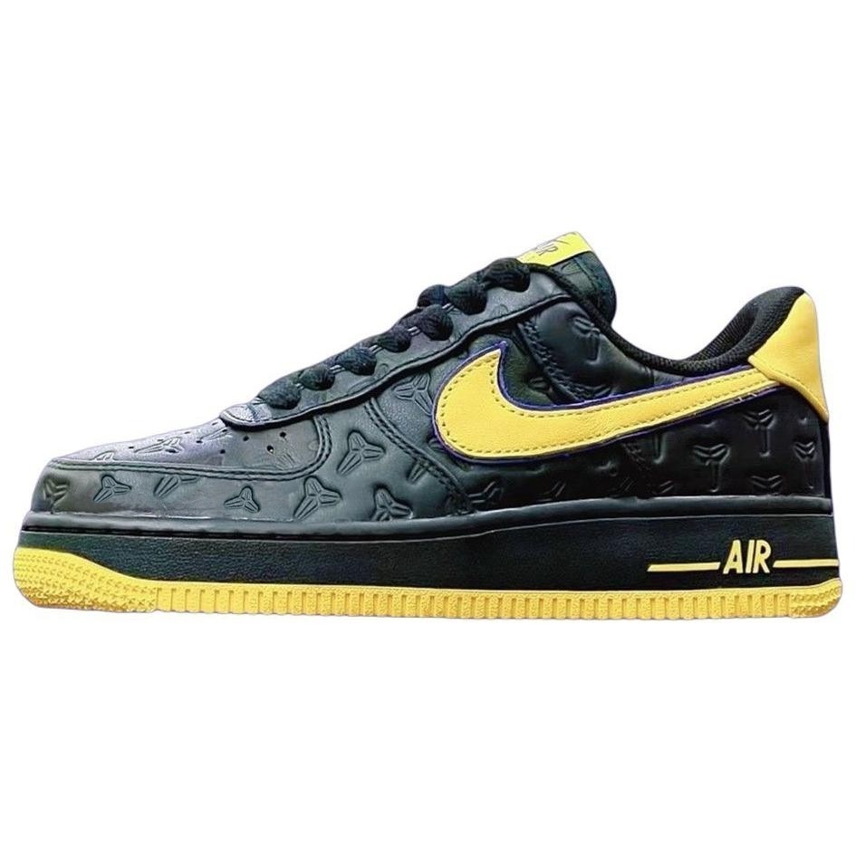 Size 9 - Kobe Bryant x Nike Air Force 1 Numbered Low Lakers Away